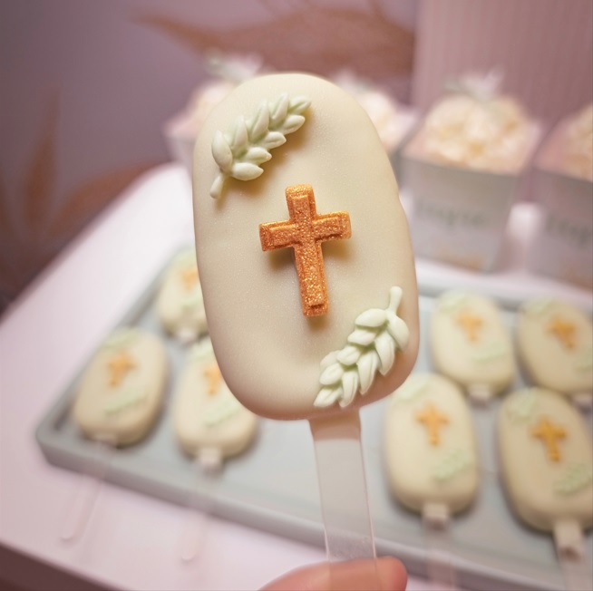 Cakesicles para Comuniones