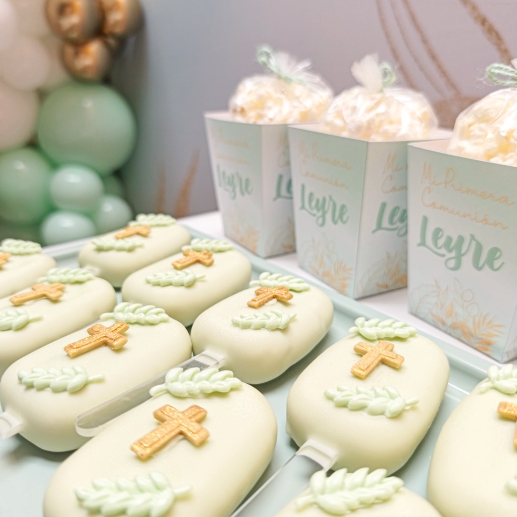 Cakesicles para Comuniones
